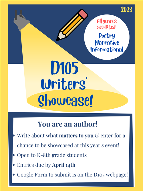 D105 Writers' Showcase